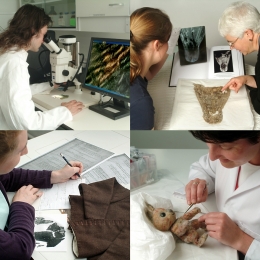 AHRC Research Centre - images illustrating the 4 research themes