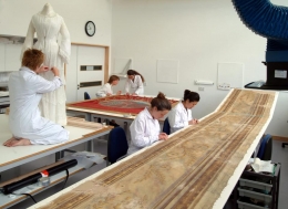 The Conservation Services team at work