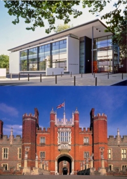 The TCC in Winchester (1999-2009) and Hampton Court Palace (1975-1999)