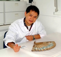 Lu Zhiyong, MATC student from China who now works at the Shaan’xi Archaeological