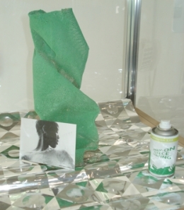 Techno-Textiles Exhibition - ‘spray’ fabric in a can