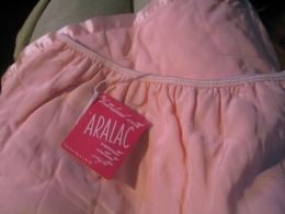 Aralac, a fibre made from milk - an example of regnerated protein fibre