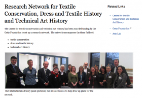 The new webpages for the Research Network