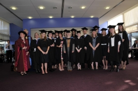 Some of the TCC's July 2009 graduands 